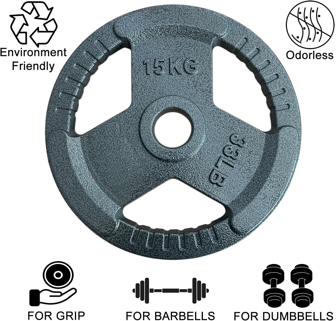 2" Olympic Weight Plates 1.25KG - 25KG - Image 2