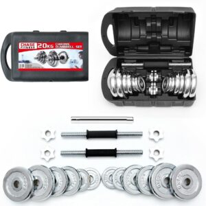 20kg Dumbbell and Barbell Weight Set