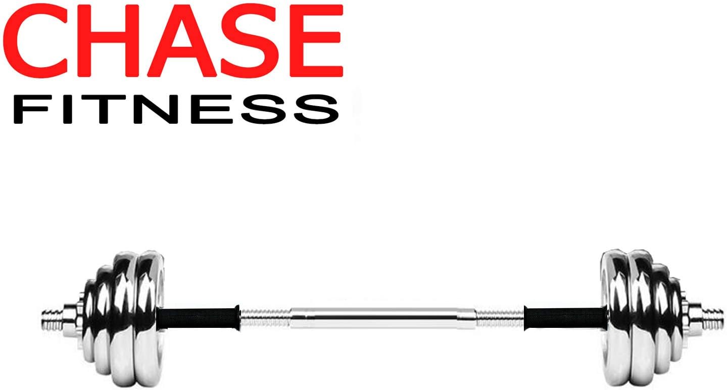 30kg Dumbbell and Barbell Weight Set - Image 4