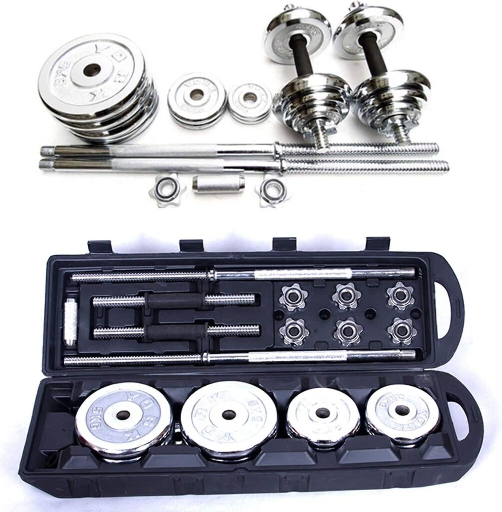 50kg Dumbbell and Barbell Weight Set