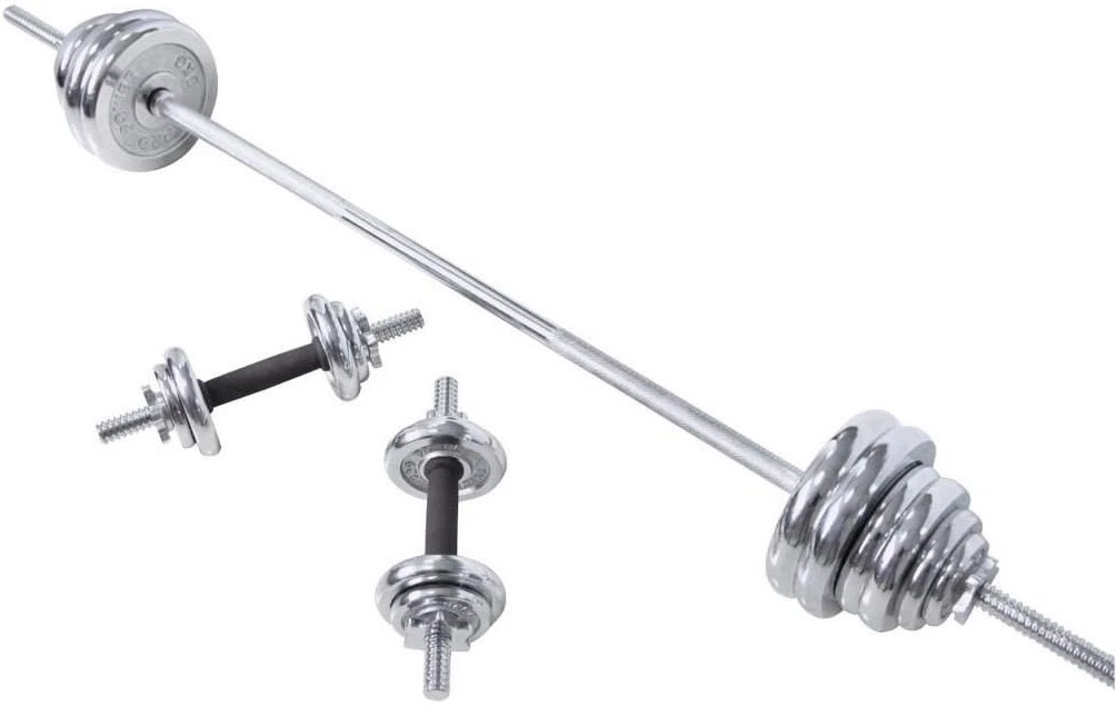 50kg Dumbbell and Barbell Weight Set - Image 3